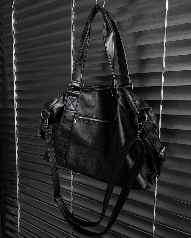 𝐇·𝐓·𝐒 韓國 波士頓 英倫風 質感皮革 手提 單肩 斜挎包 包包