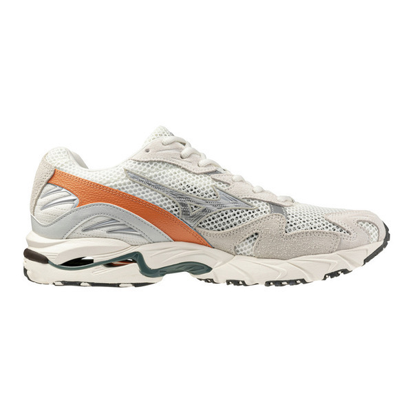 Mizuno 美津濃 Wave Rider 10 D1GA261101 男 運動休閒鞋 舒適 米灰 橘
