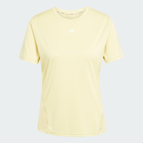 Adidas 愛迪達 Wtr D4t T JC9822 女 T恤 運動上衣 休閒短袖 米黃 亞版 吸濕排汗 彈性