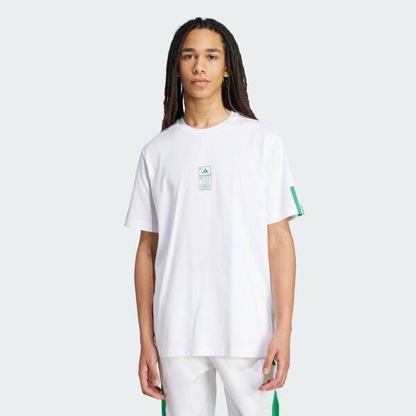 Adidas 愛迪達 M Stad Ticket T JM6473 男 T恤 運動上衣 休閒短袖 白 亞版 純棉