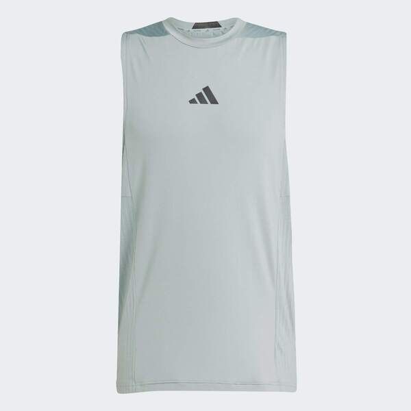 Adidas 愛迪達 D4t Int. Tank JI8174 男 背心 運動背心 綠 亞版 涼感