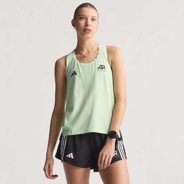 Adidas 愛迪達 Otr Ar Singl W JN6370 女 背心 運動背心 清涼綠 亞版 透氣 工字背