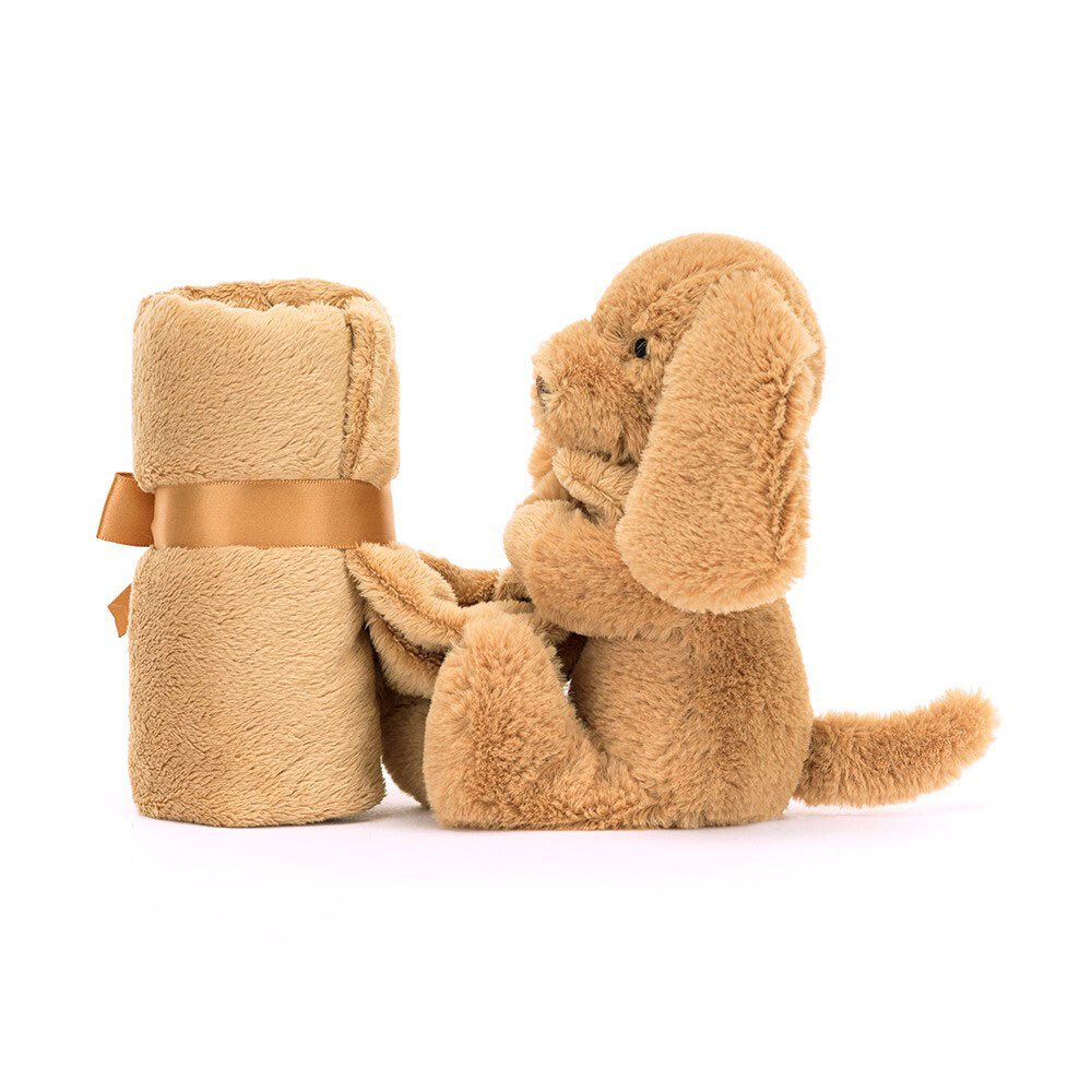 JELLYCAT Bashful Toffee Puppy Soother