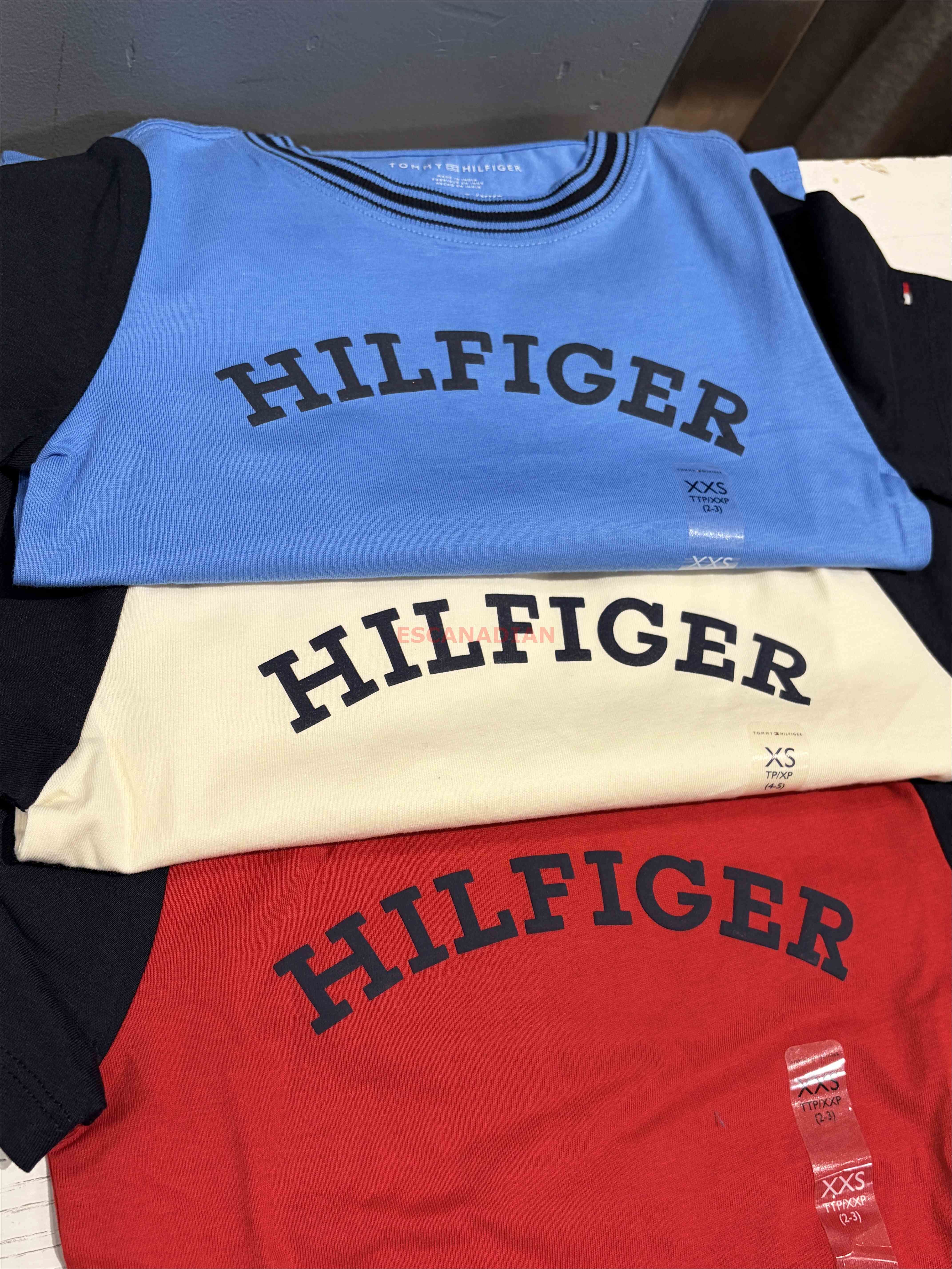 TOMMY 男大童 字樣 短TEE (3色)