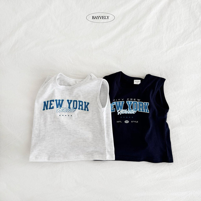 正韓夏BAYVELY 兩色new york背心
