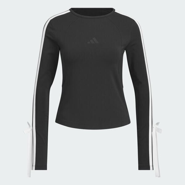 Adidas 愛迪達 Dance Ls Tee1 KG3862 女 長袖上衣 休閒長袖 黑 亞版 排汗