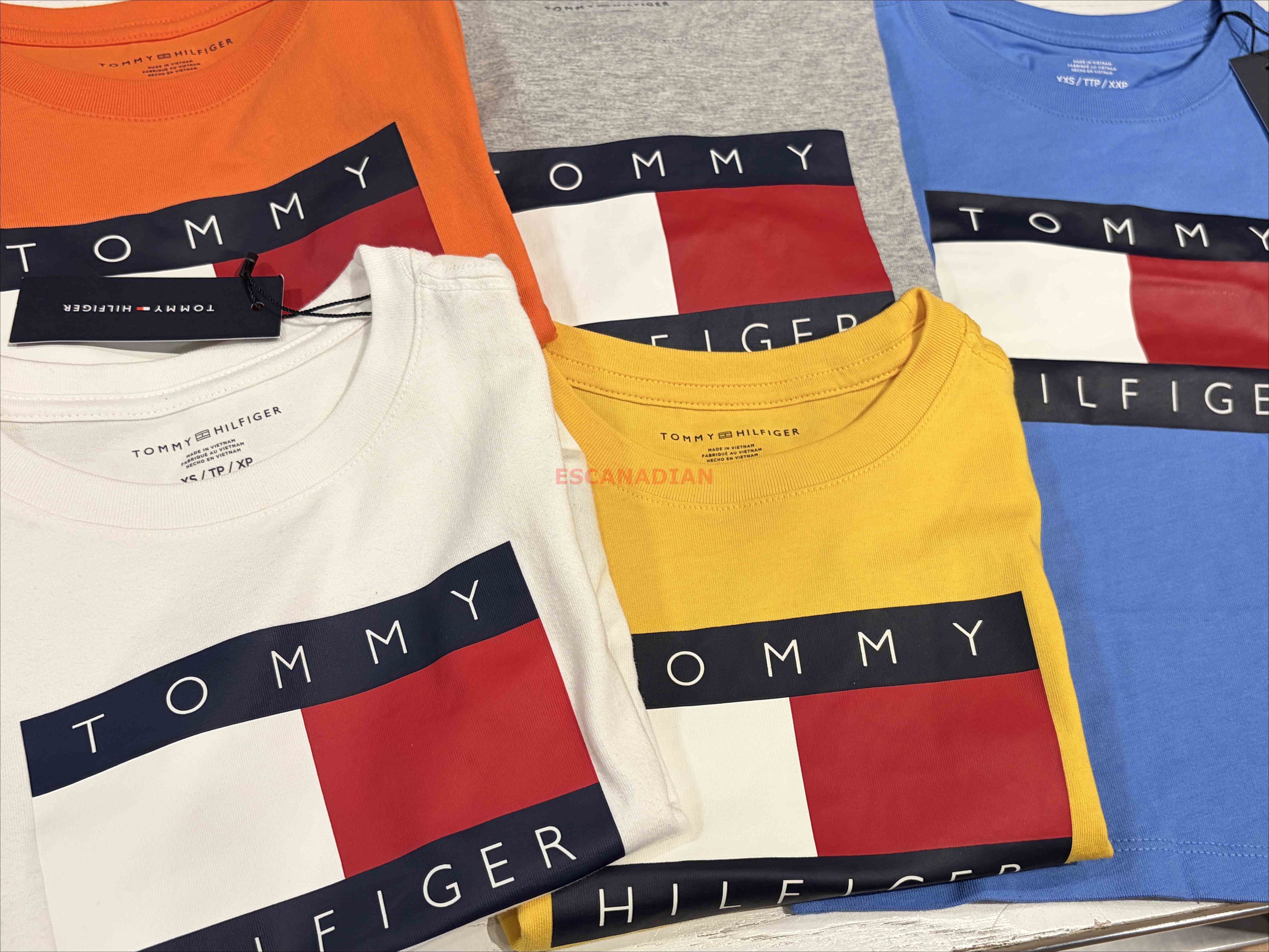 TOMMY 男大童 經典大LOGO 短TEE (5色)