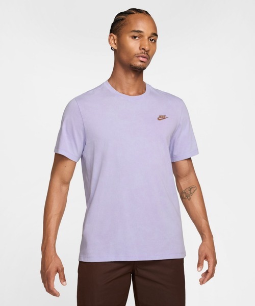 【預購】J0331602 NIKE 男裝短袖T恤｜NSW CLUB 系列｜HJ0733 紫色