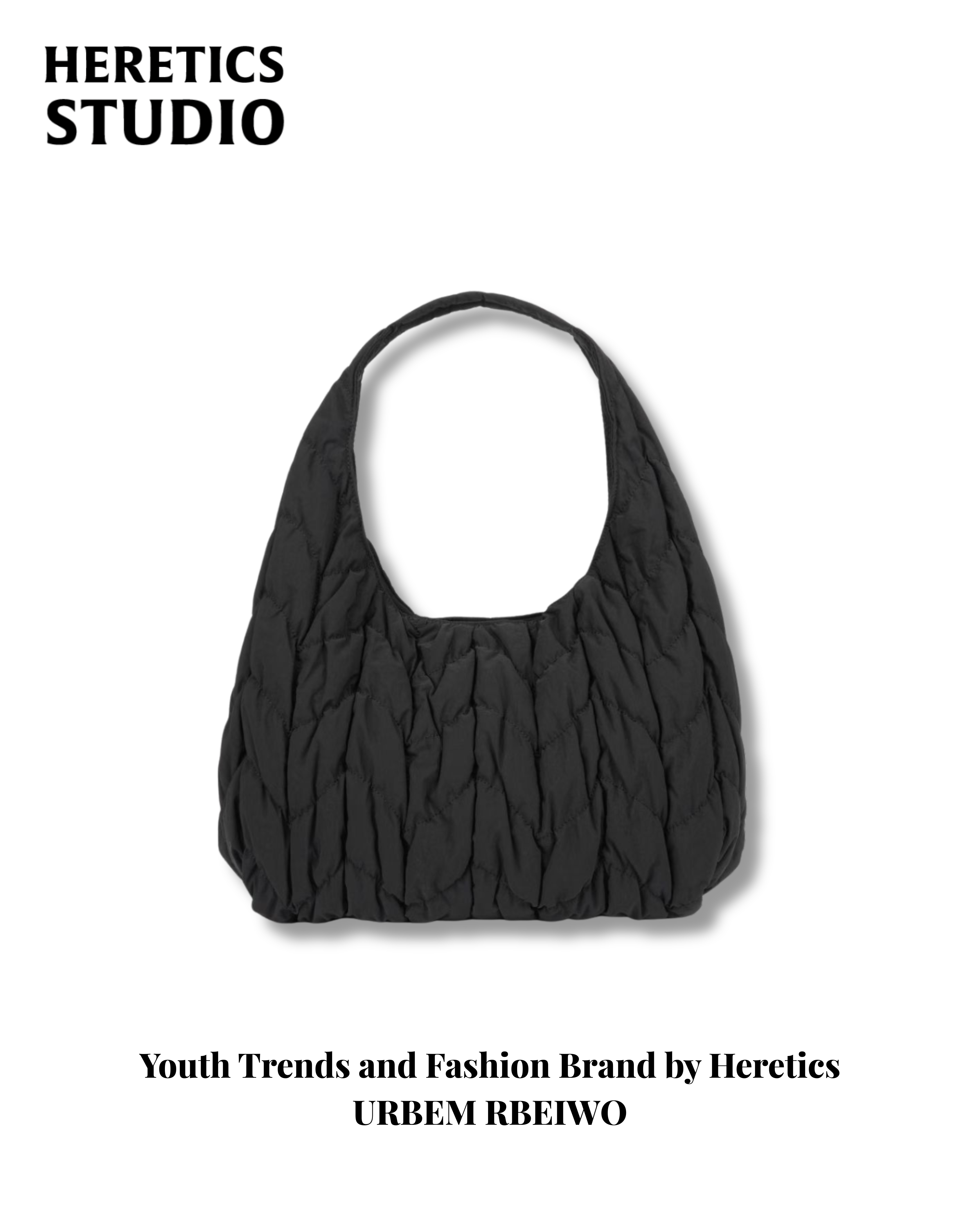 𝐇·𝐓·𝐒 韓國 雙面 雲朵設計 素面 尼龍格紋 手提 單肩包 腋下包 包包