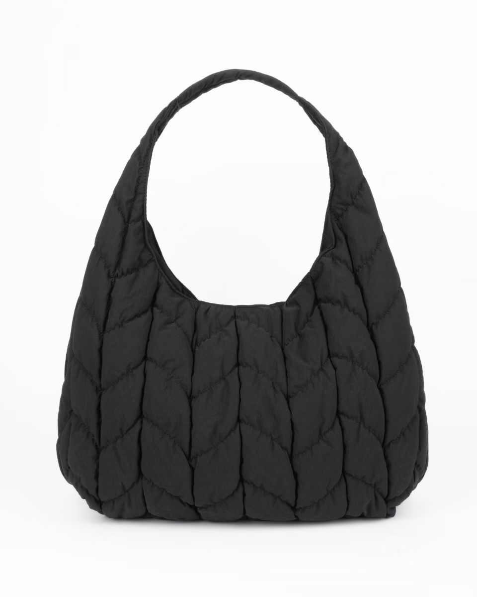 𝐇·𝐓·𝐒 韓國 雙面 雲朵設計 素面 尼龍格紋 手提 單肩包 腋下包 包包