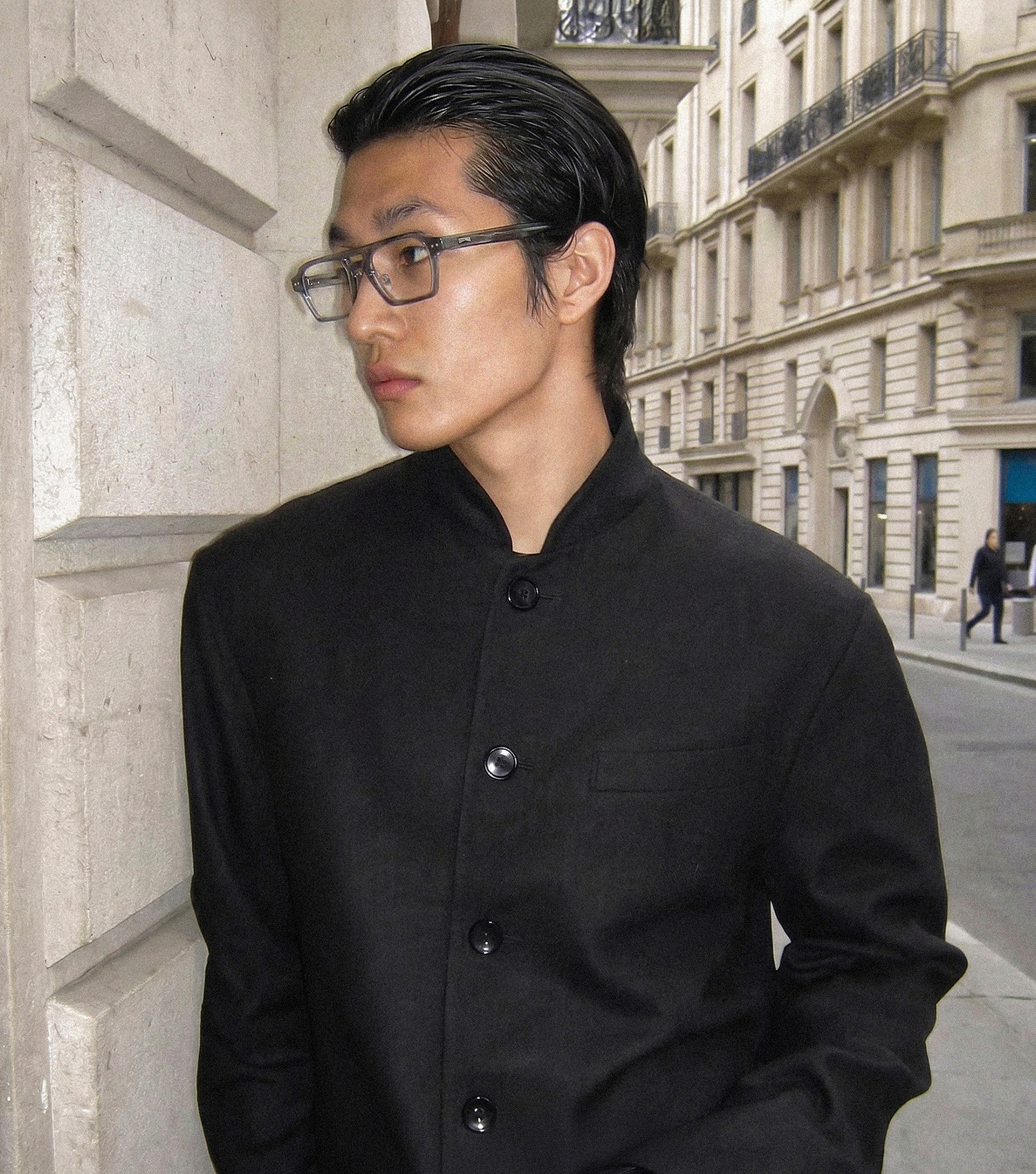 HAN-C4 煙燻灰 x 銀色