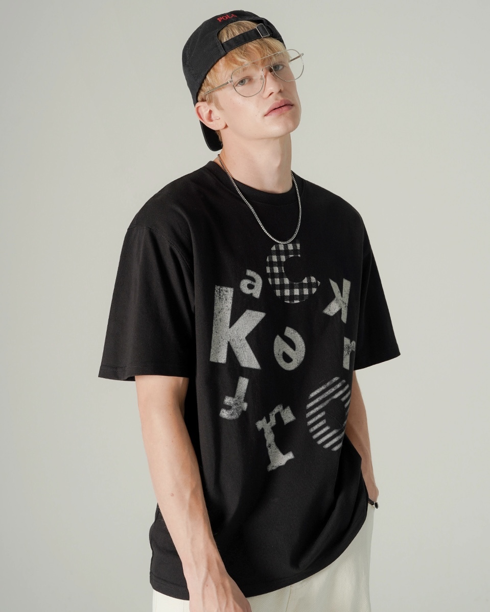 <預購> 韓國WV PROJECT☁️COKER復古印花純棉短T