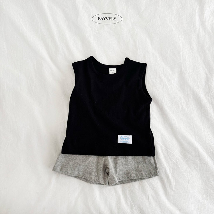 正韓夏BAYVELY 五色1+1日常背心條紋上衣兩件組