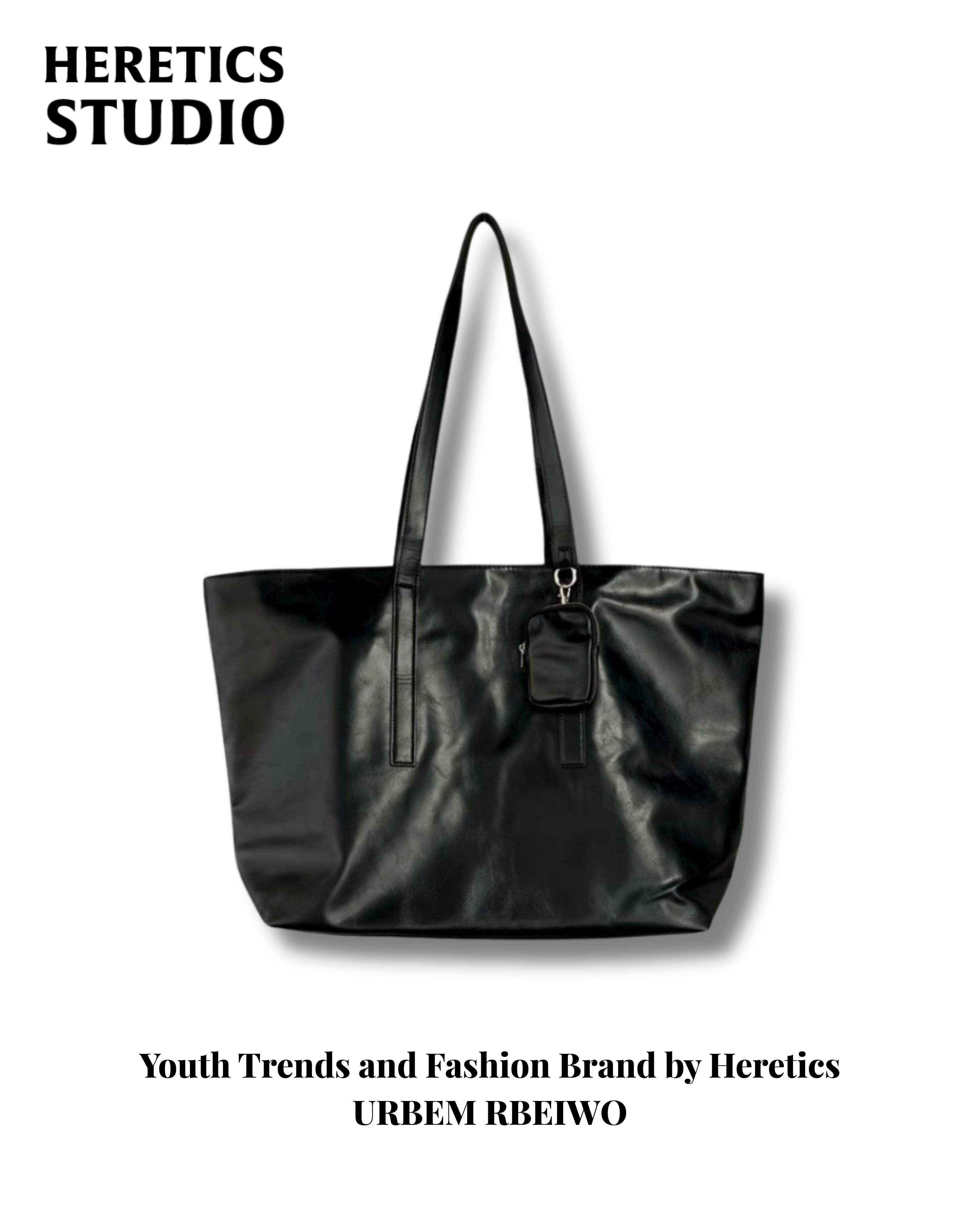 𝐇·𝐓·𝐒 韓國 亮面 細紋皮革 素面 油光面料 超大容量 手提 單肩包 包包