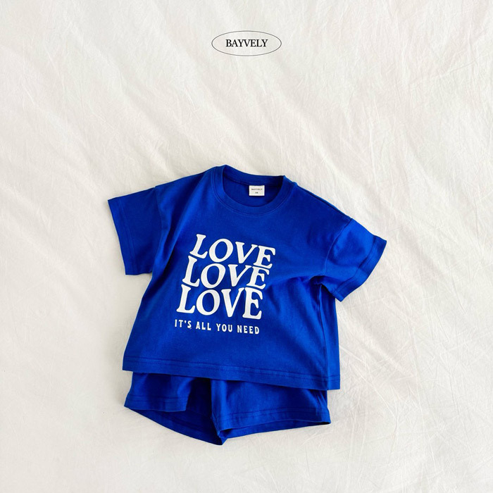 正韓夏BAYVELY 兩色lovelovelove上衣