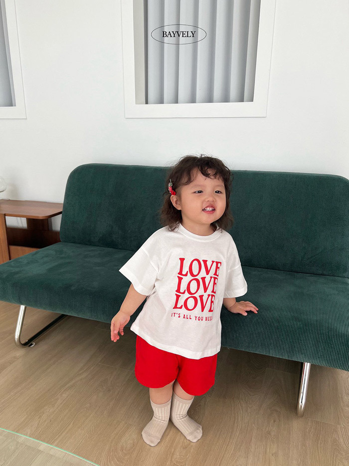 正韓夏BAYVELY 兩色lovelovelove上衣