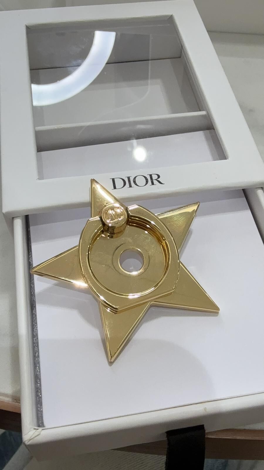 【OMZ x 好用包包 0331】[ZU08] Dior Beauty 星星手機指環