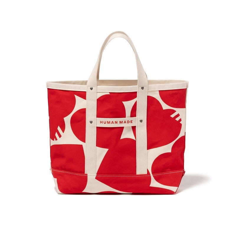 預購┃HUMAN MADE Coca-Cola TOTE BAG 可口可樂 聯名 帆布 刺繡 心型 托特包