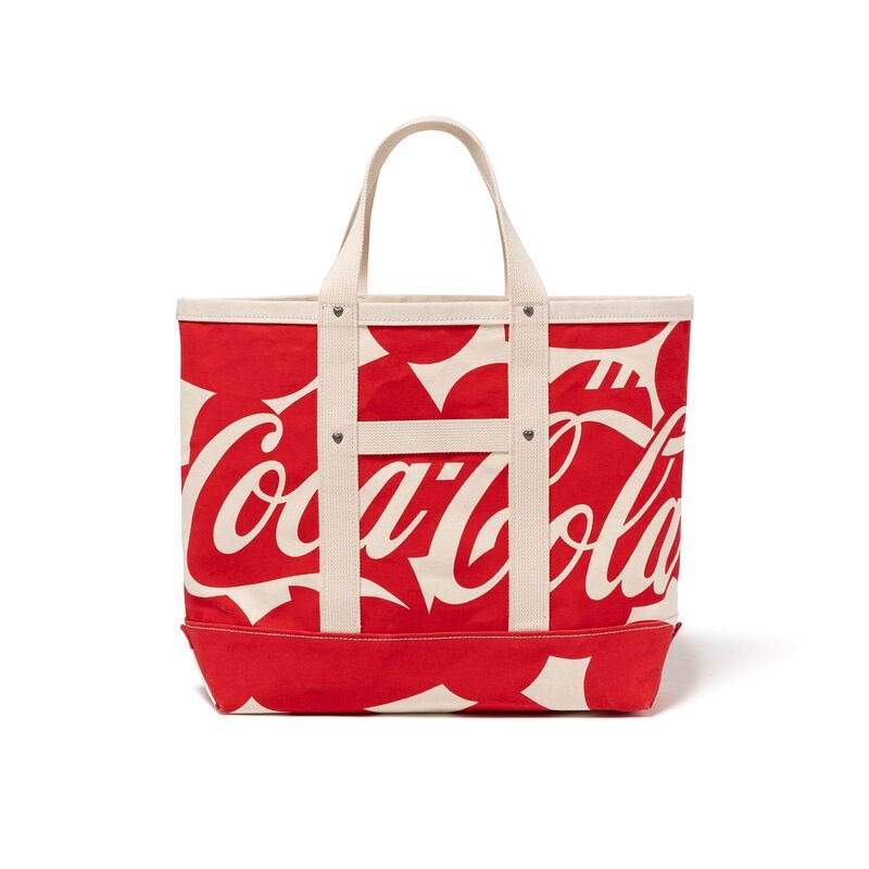 預購┃HUMAN MADE Coca-Cola TOTE BAG 可口可樂 聯名 帆布 刺繡 心型 托特包