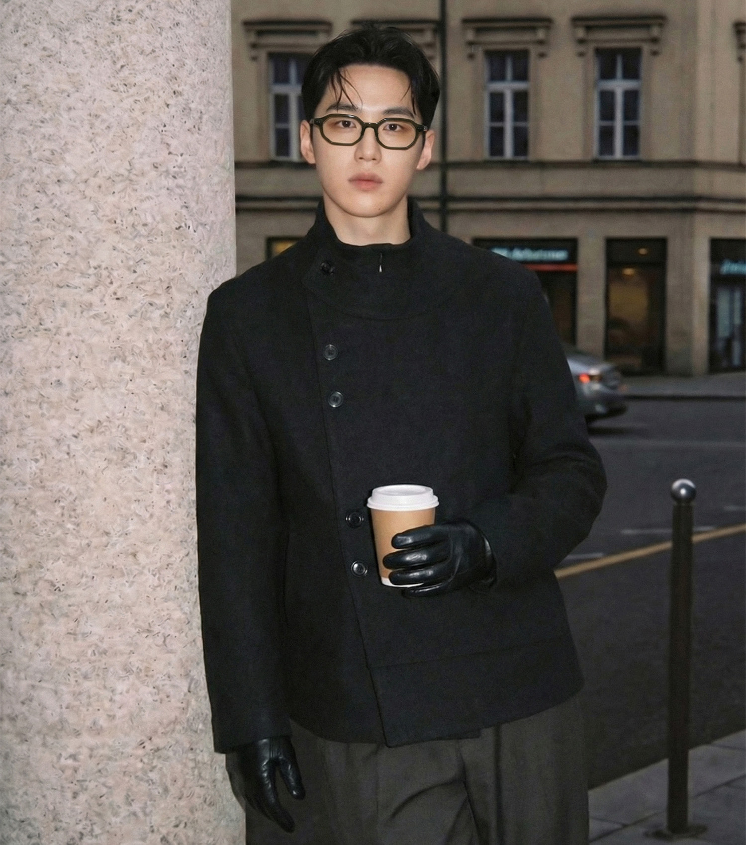 KWON-C4 橄欖綠 x 銀色