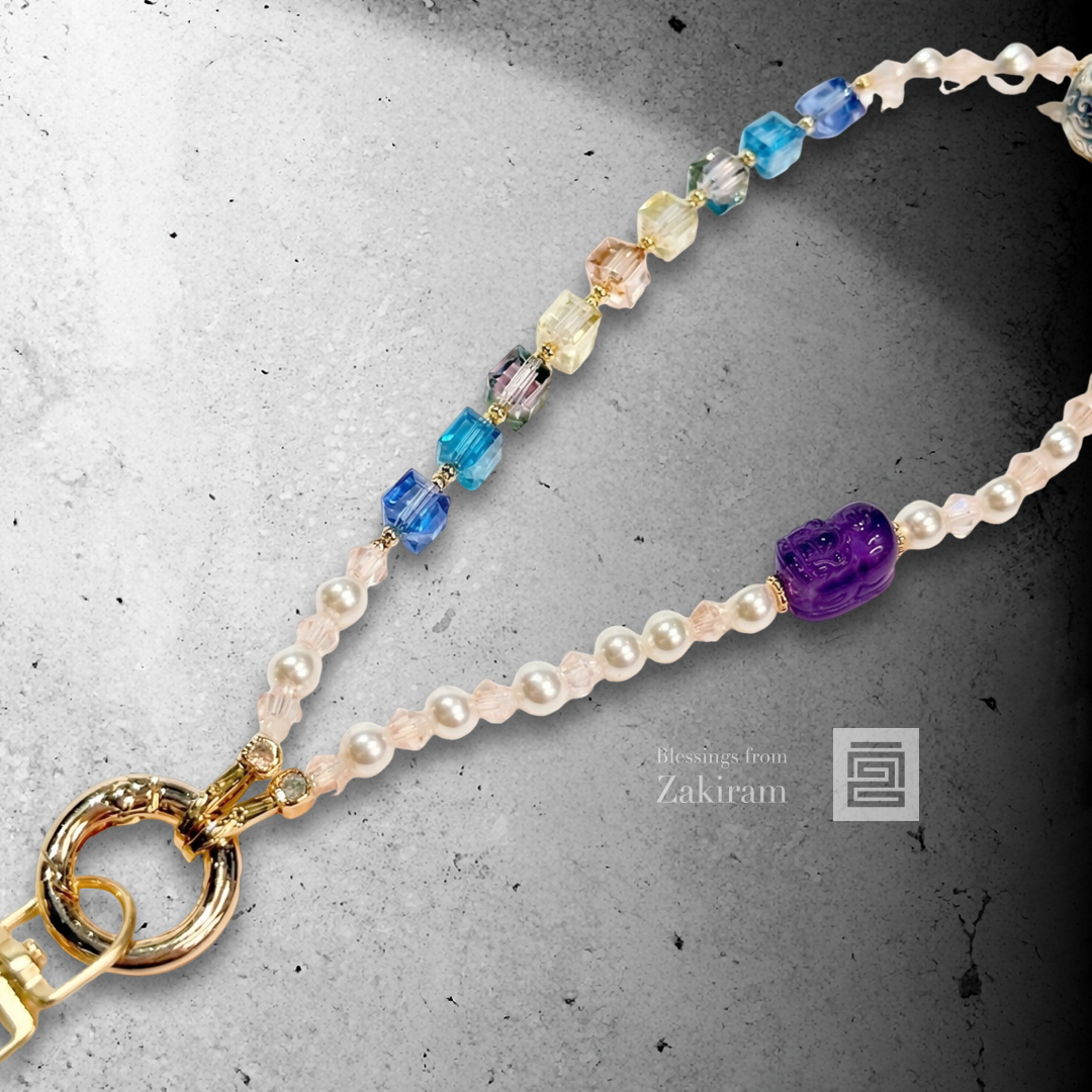 扎基拉姆 星河入世 五彩斑斕 熠熠星光 財富之引 手機短鍊