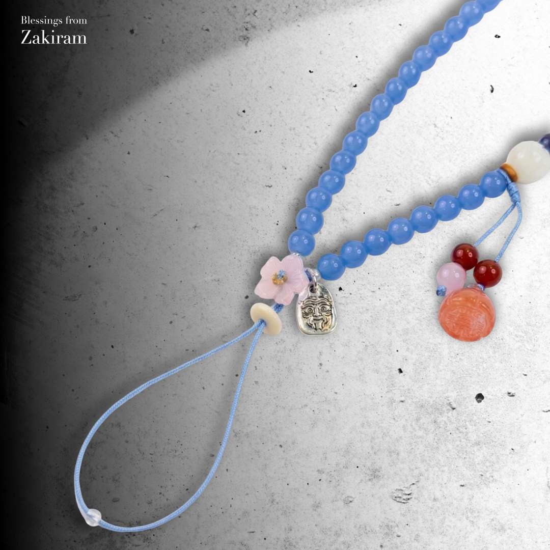 扎基拉姆 花開富貴 手機短鍊