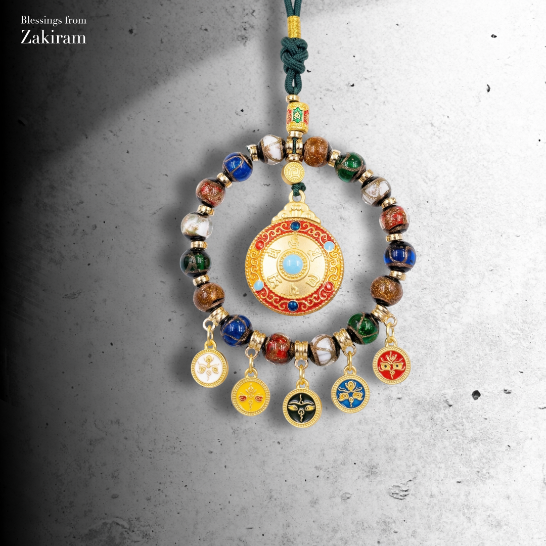 六字真言 五姓財神 車掛