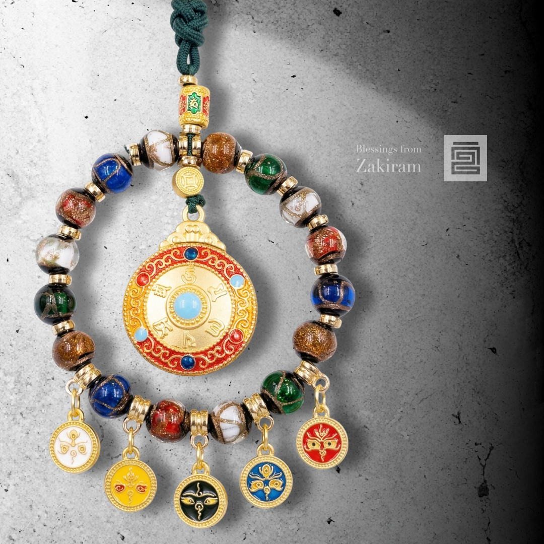 六字真言 五姓財神 車掛