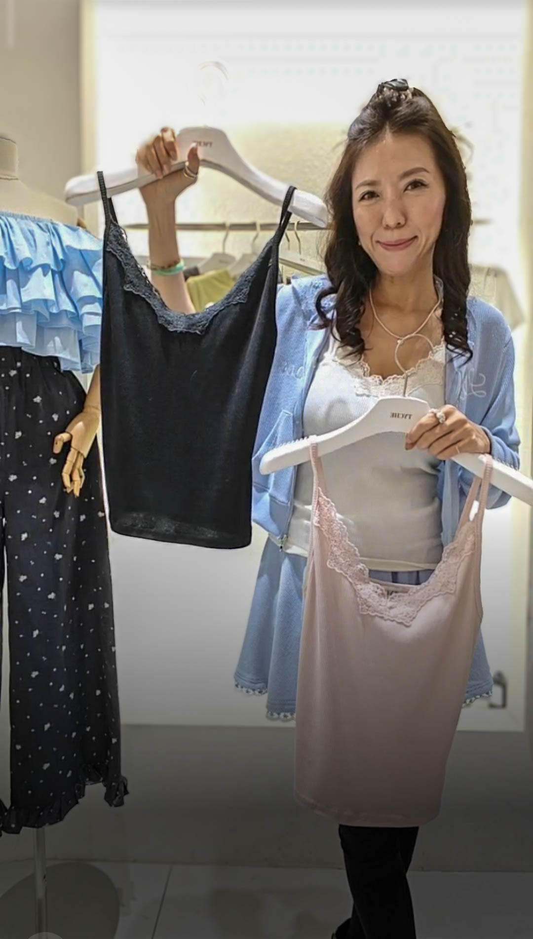 🎈K6140 ▶️內搭細肩帶 Free size👉B:cm L:cm