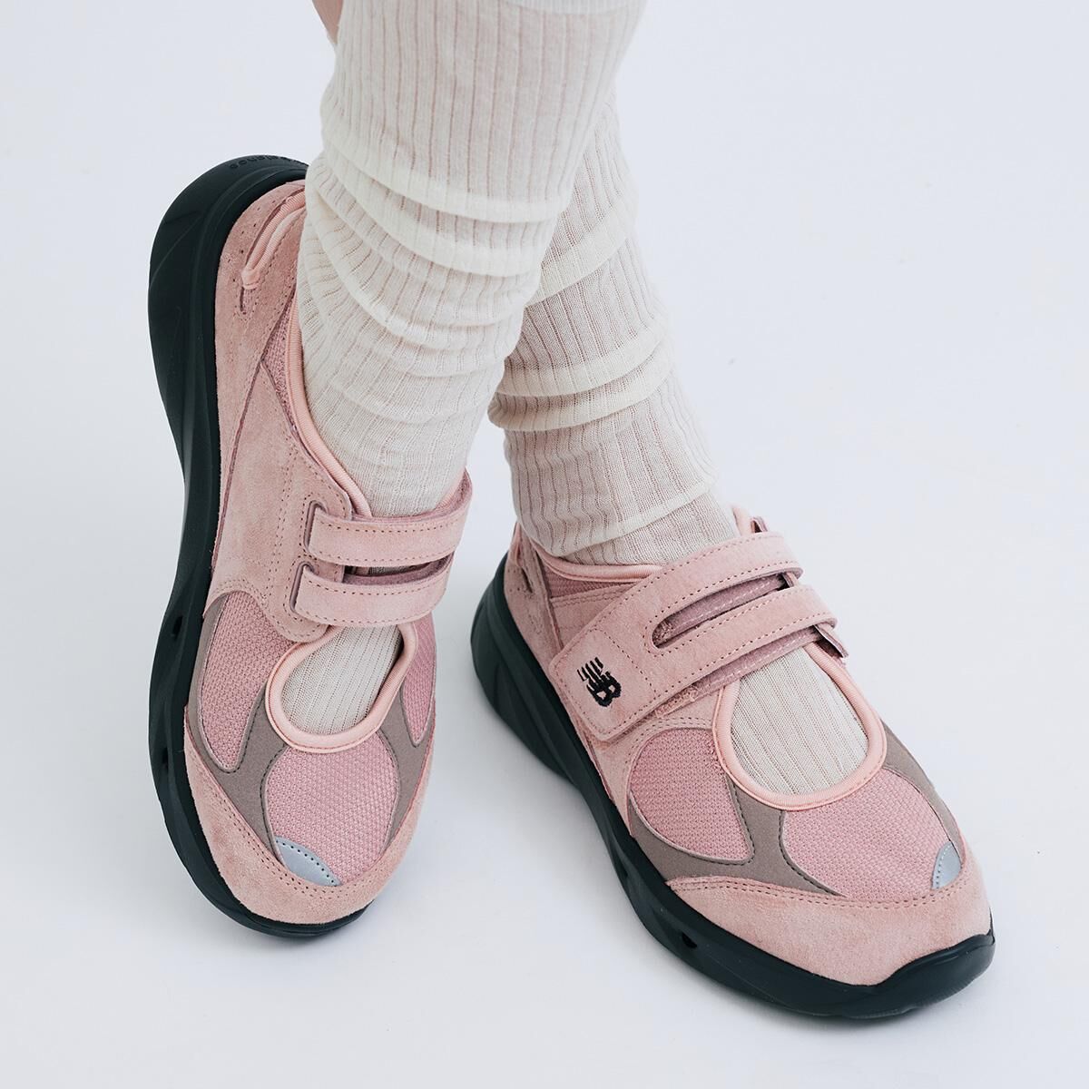 預購┃韓國限定 new balance FW Breeze 麂皮 瑪莉珍 粉紅色