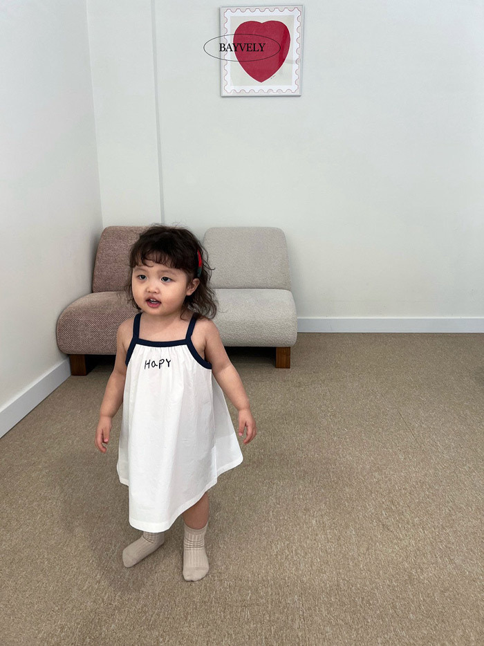 正韓夏BAYVELY 兩色happy夏季洋裝