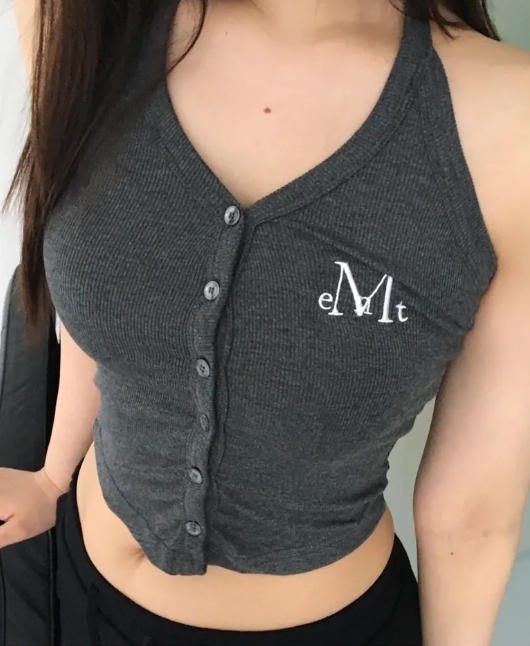 （現貨）韓牌 MUCENT MERA HALTER NECK 露肩背心 P0000BAB