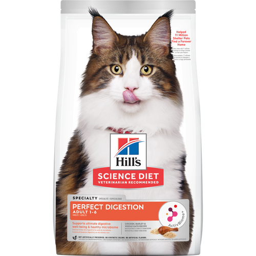 希爾思 完美消化 雞肉 1-6 成貓糧  3.5LB