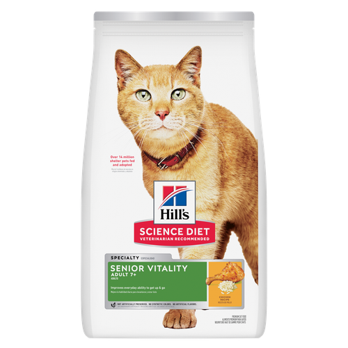 希爾思 提升活力 7+ 高齡貓糧 3LB