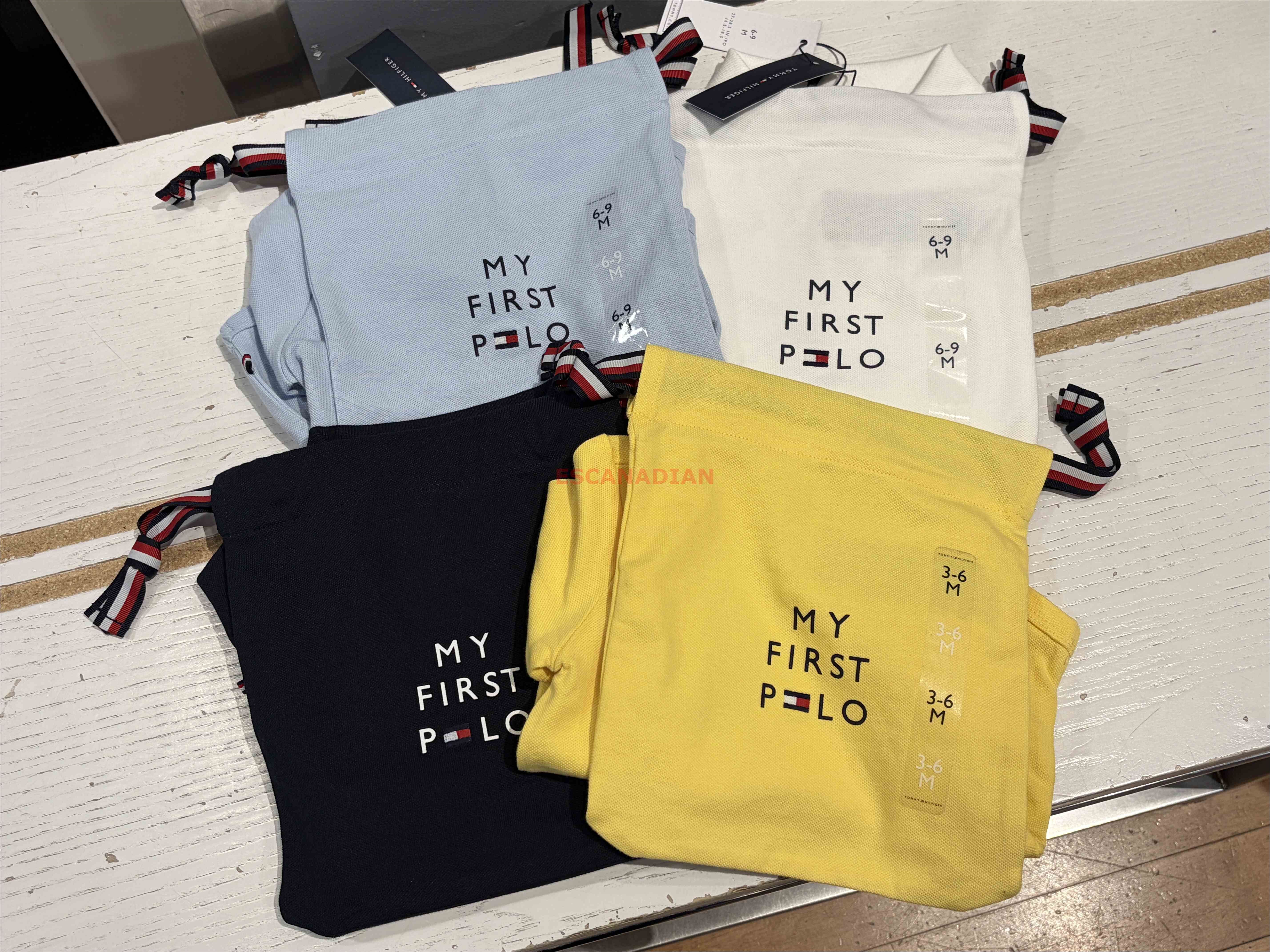 TOMMY 小童裝/Baby 經典款 親膚 包屁POLO衫 (4色)  (附禮物袋)