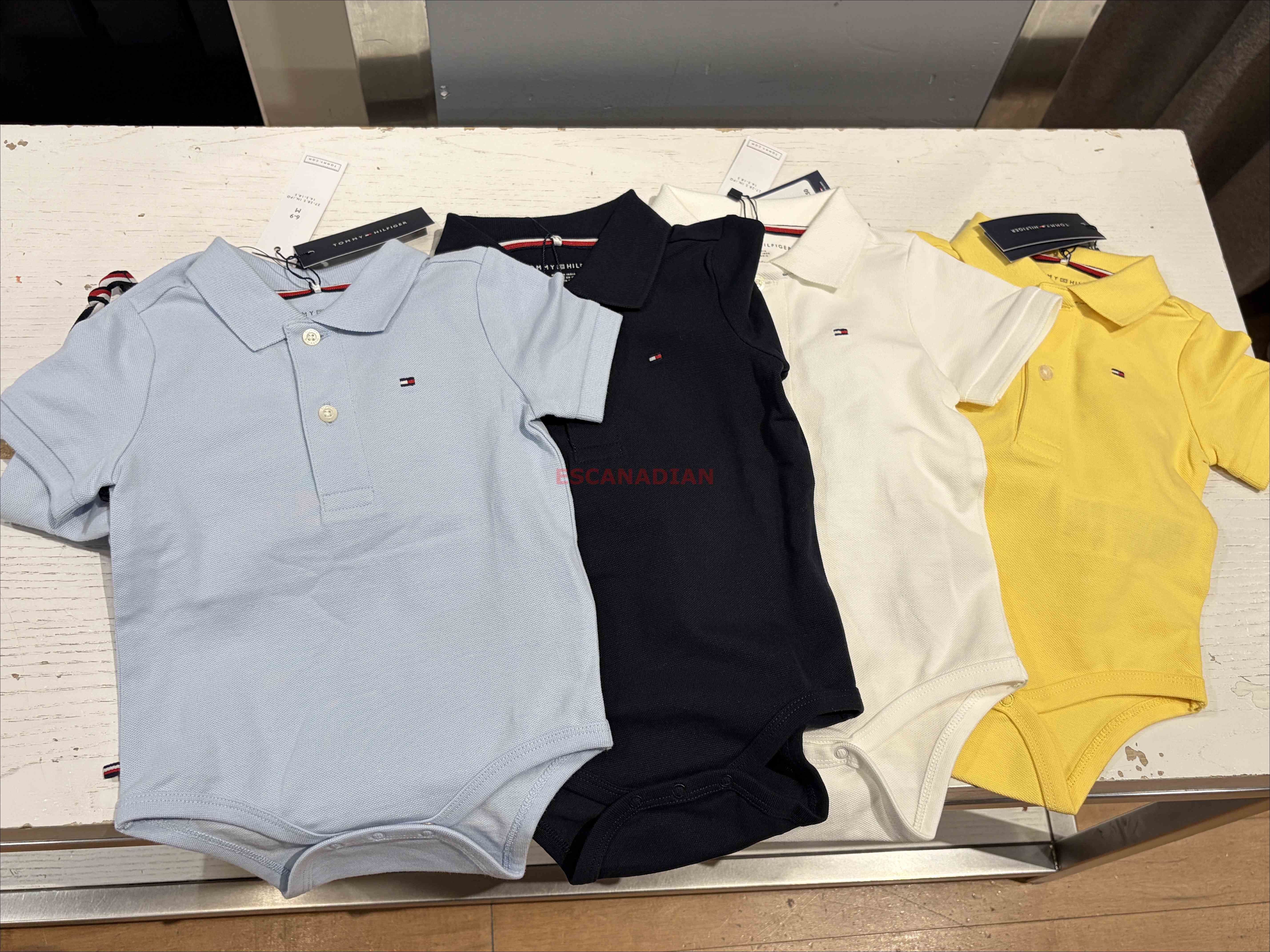 TOMMY 小童裝/Baby 經典款 親膚 包屁POLO衫 (4色)  (附禮物袋)