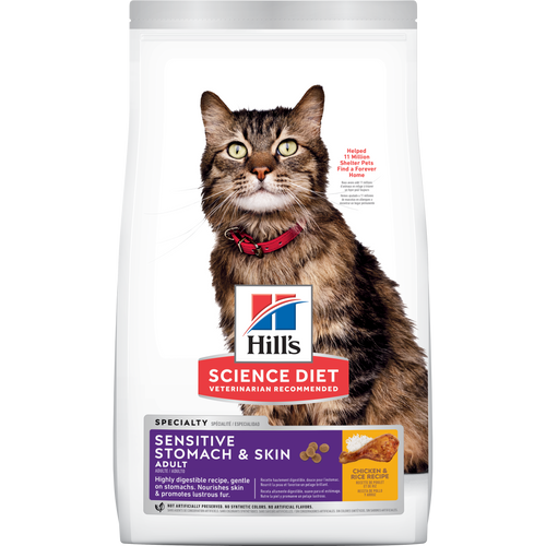 希爾思 成貓皮膚腸胃敏感糧