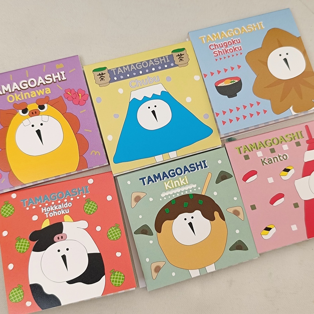 日本 蛋蛋君 便條紙本 共6款