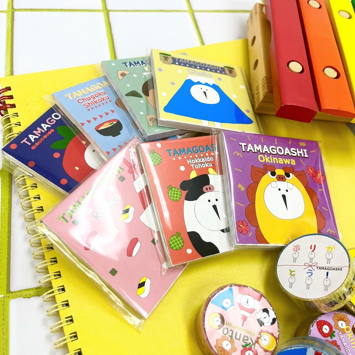 日本 蛋蛋君 便條紙本 共6款