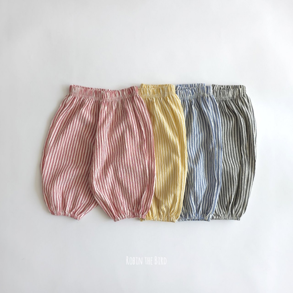 正韓夏SeroBin 兩色條紋防蚊褲