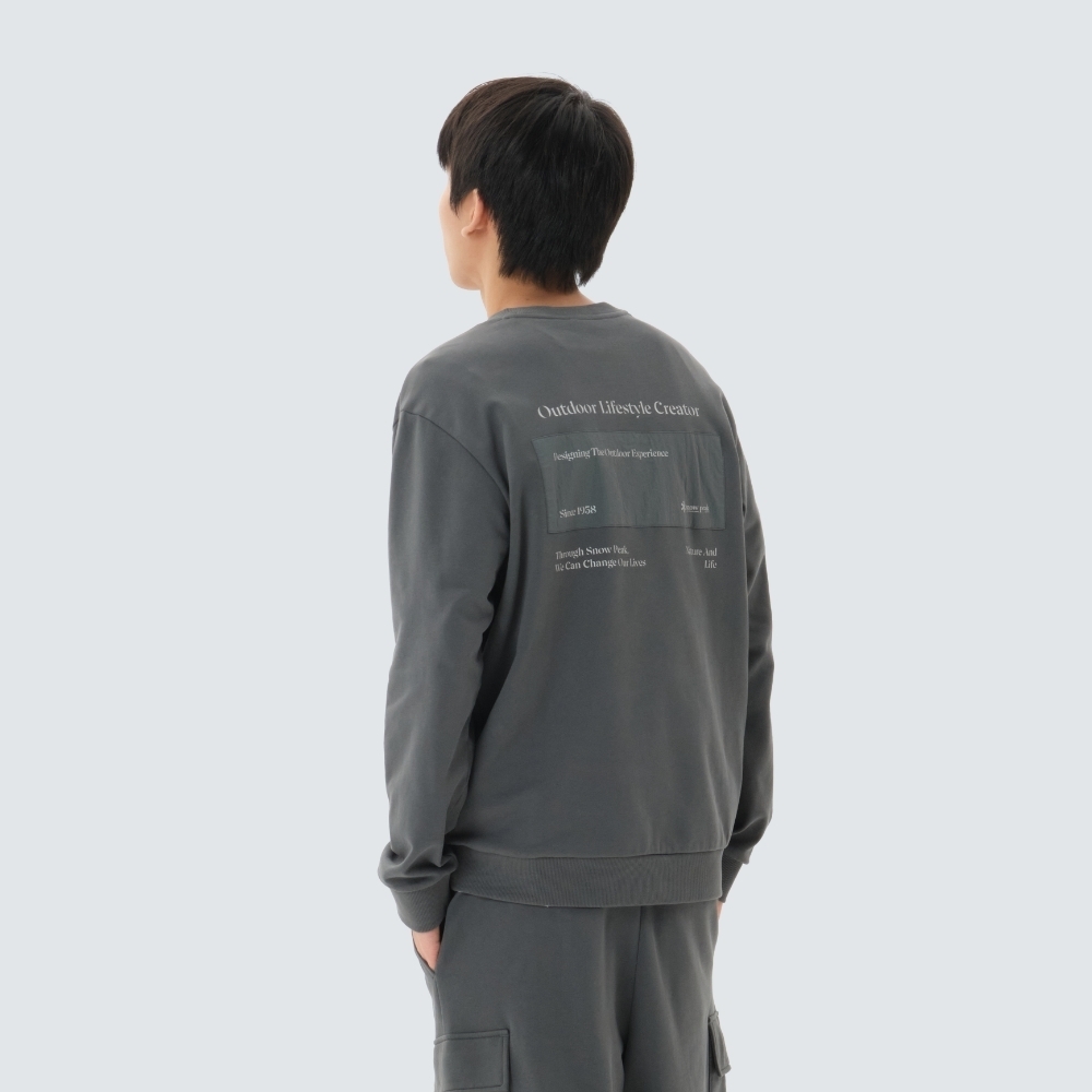 【代購】Snow Peak 25FW 經典字串貼布大學 T BTS V 代言款 S26SMFHT54