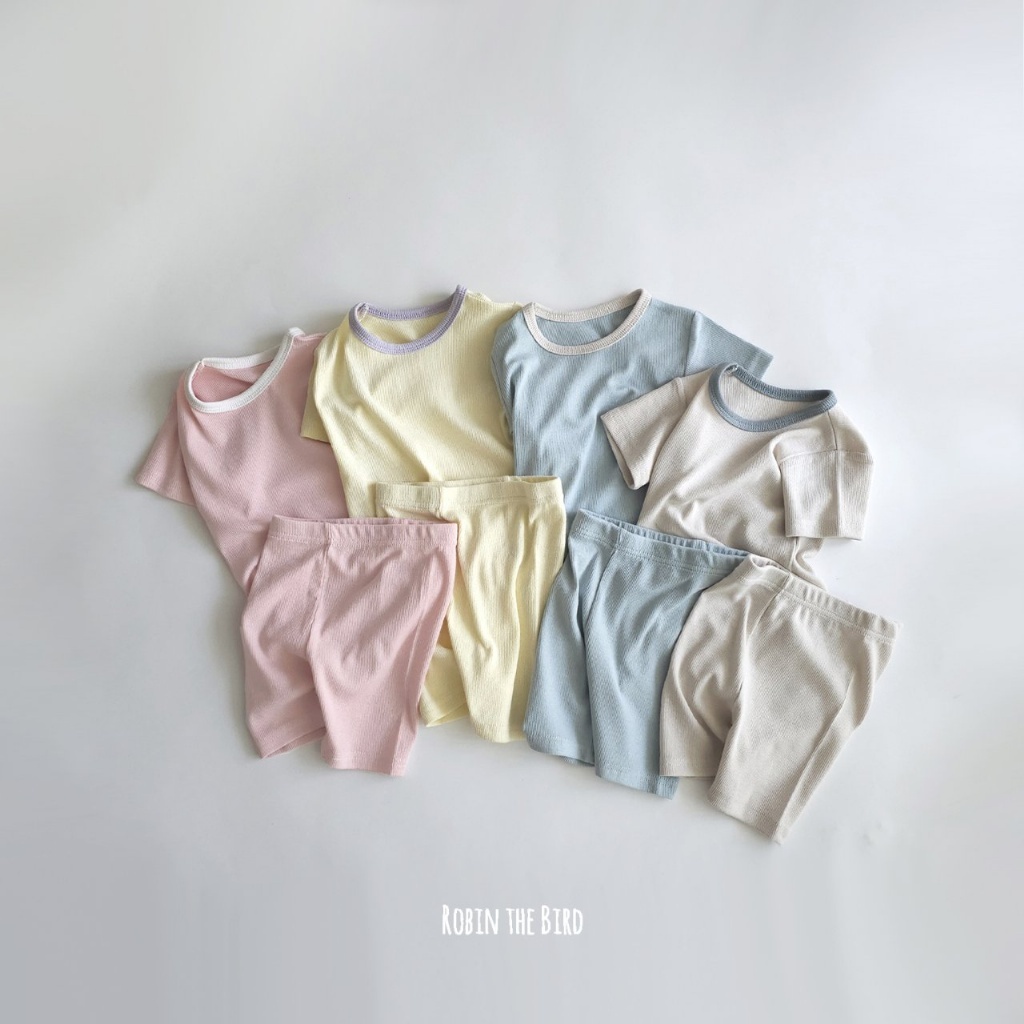 正韓夏SeroBin 四色軟綿家居服