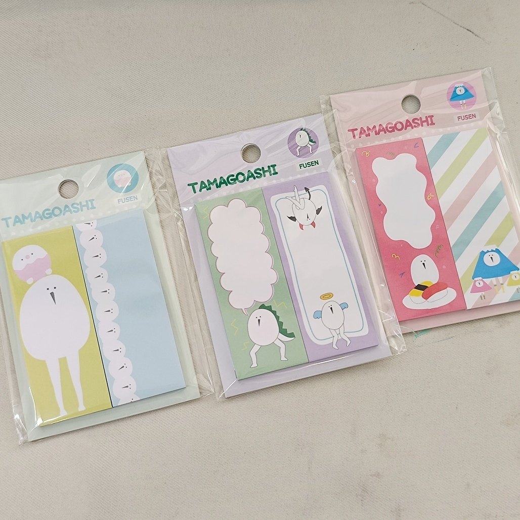 日本 蛋蛋君 便利貼 共三款