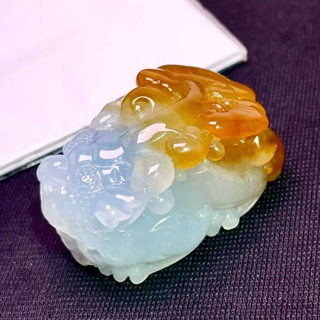 316413 翡翠貔貅吊墜