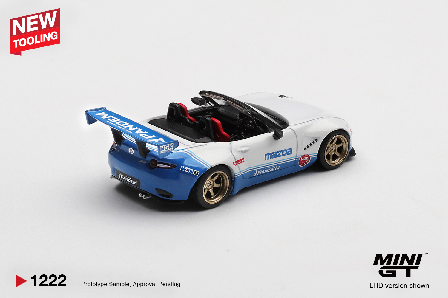 [預訂] Mini GT 馬自達 Miata MX-5 (ND) Pandem IMSA 左軚