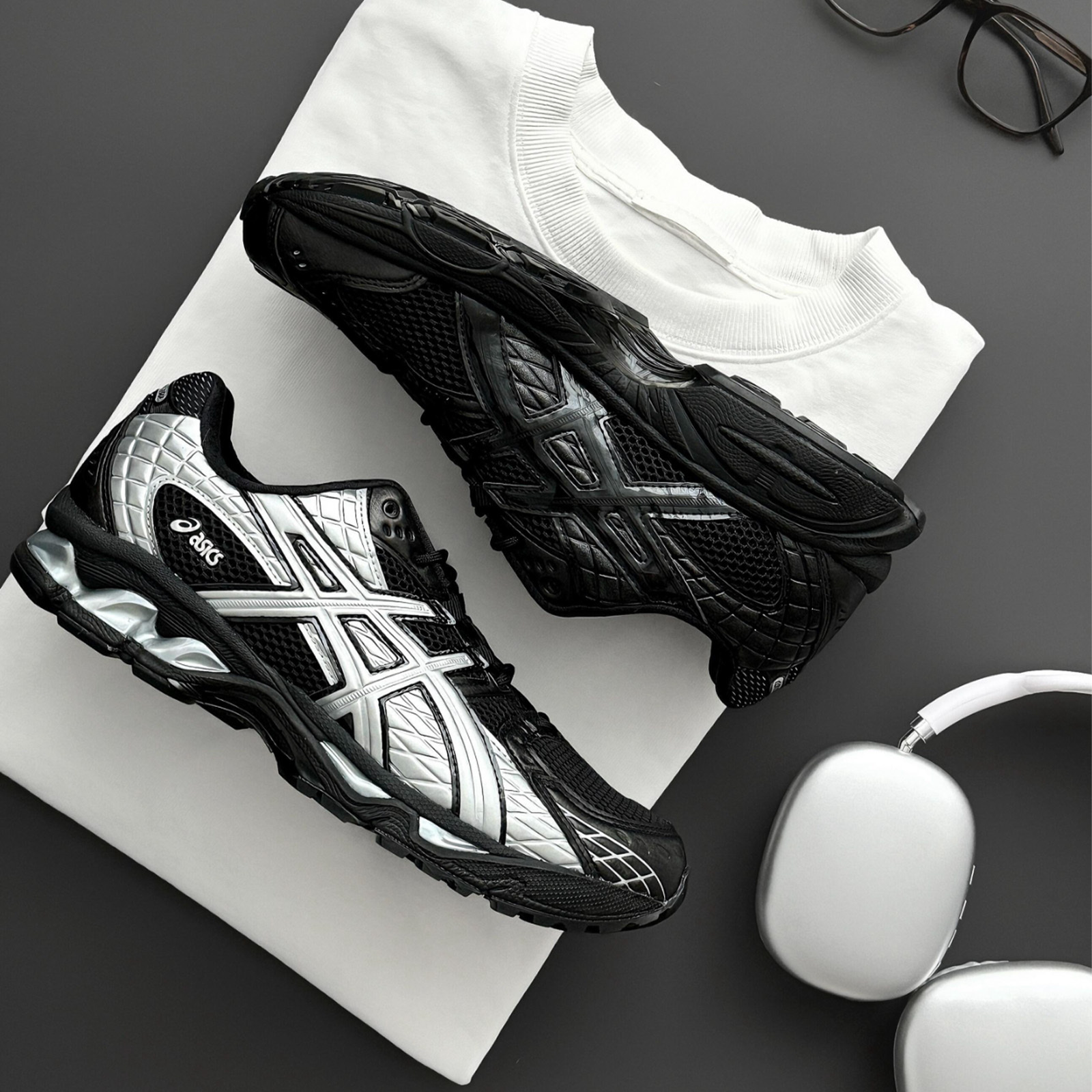 Asics GEL-Nimbus 10.1 "Black & Silver" 黑銀 陰陽 太極 液態 金屬 未來 Y2K 復古慢跑鞋 1203A929-001