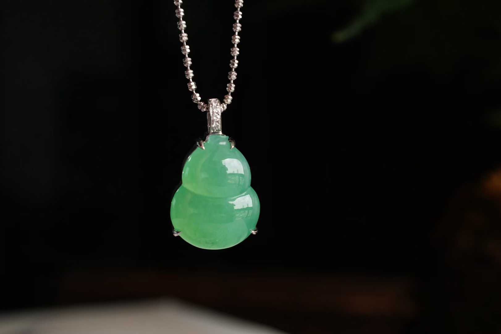 316851 翡翠冰紫羅蘭珠鏈多用款