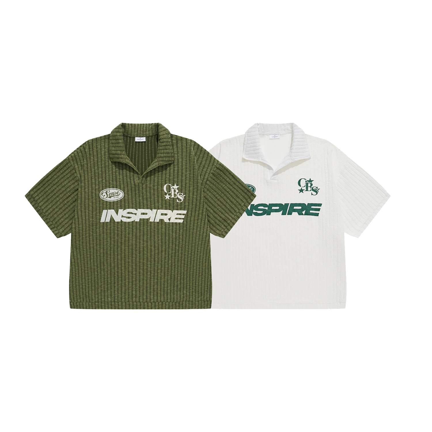 【車庫服飾】Sense Striped Knit Polo SS