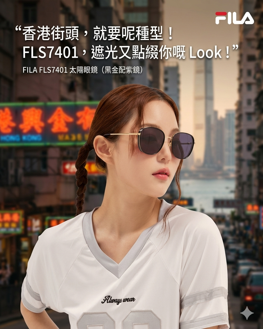 【直播】FILA LX033016 太陽眼鏡（FLS7401）
