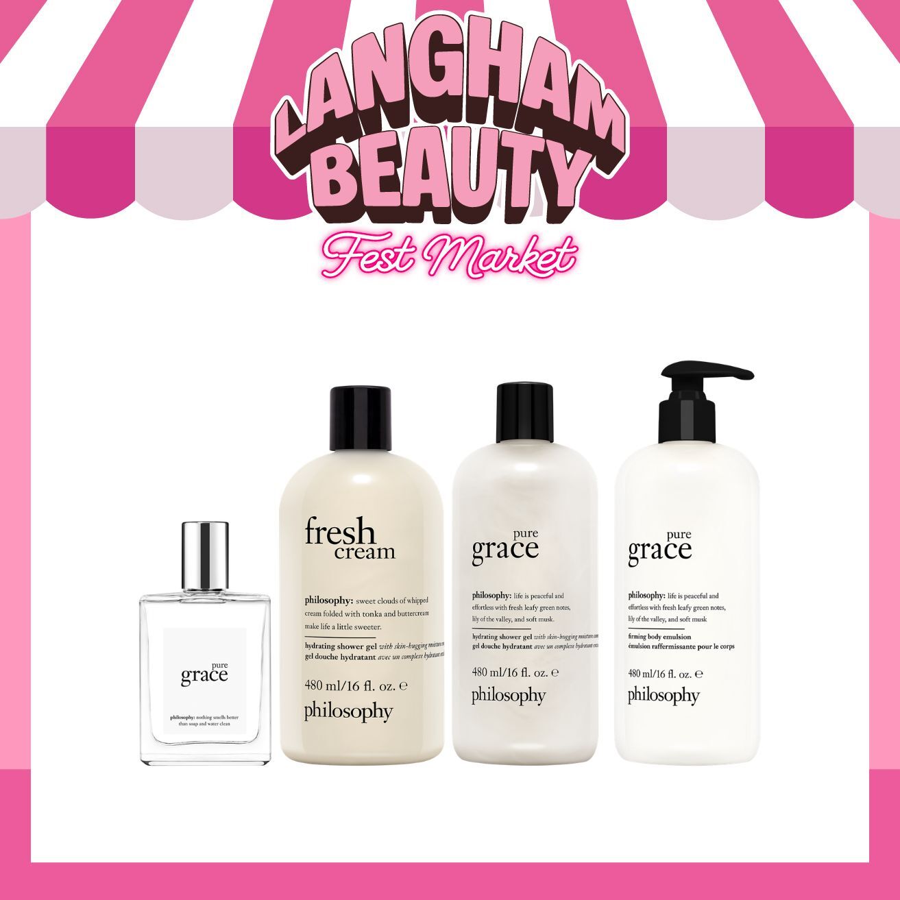 PHILOSOPHY pure grace 香氛身體護理套裝